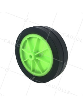 Wheel GREEN TRANSAT WHEEL DIAMETER 170 MM AXLE 12 MM