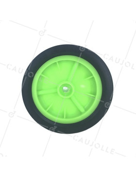 Wheel GREEN TRANSAT WHEEL DIAMETER 170 MM AXLE 12 MM