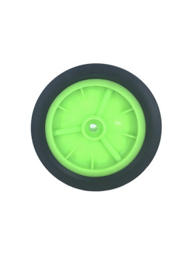 ROUE DE TRANSAT VERTE DIAMÈTRE 170 MM AXE 12 MM