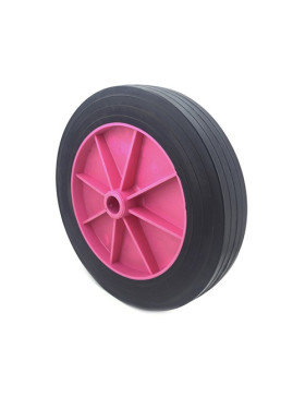 PINK DECKCHAIR WHEEL 250 MM DIAMETER 20 MM BORE