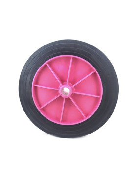 ROUE DE TRANSAT ROSE DIAMÈTRE 250 MM AXE 20 MM