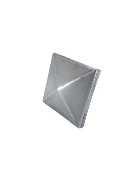 COUVRE POTEAU DE PORTAIL EN ACIER A PEINDRE DE DIMENSION 80 x 80 MM