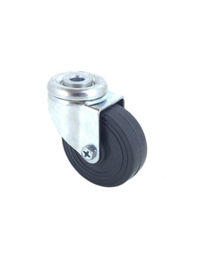 FURNITURE CASTOR DIAMETER 50 MM with hole