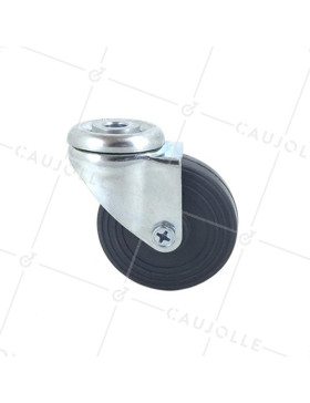 FURNITURE CASTOR DIAMETER 50 MM with hole