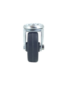 FURNITURE CASTOR DIAMETER 50 MM with hole