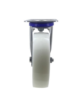 STAINLESS STEEL swivel castor wheel 200 mm diameter nylon 3