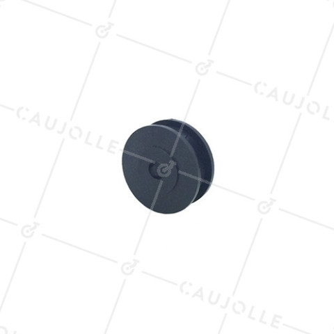 POULIE PLASTIQUE DIAMETRE 30 MM CHARGE 40KG AXE 6 MM POUR CABLE DE 6 MM • Caujolle