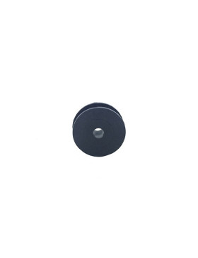 POULIE PLASTIQUE DIAMETRE 30 MM CHARGE 40KG AXE 6 MM POUR CABLE DE 6 MM