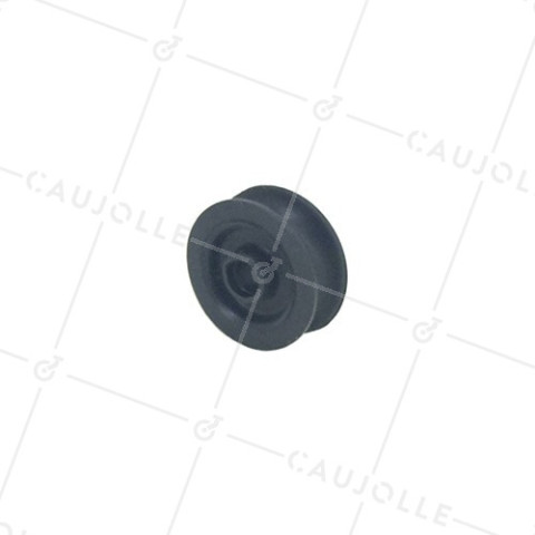 SINGLE PULLEY 35 MM DIAMETER 8 MM BORE • Caujolle