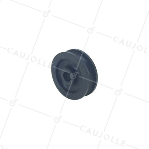 SINGLE PULLEY 40 MM DIAMETER 8 MM BORE • Caujolle
