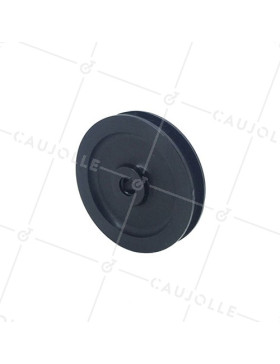 POULIE PLASTIQUE DIAMETRE 70 MM CHARGE 80KG AXE 8 MM POUR CABLE DE 9 MM • Caujolle