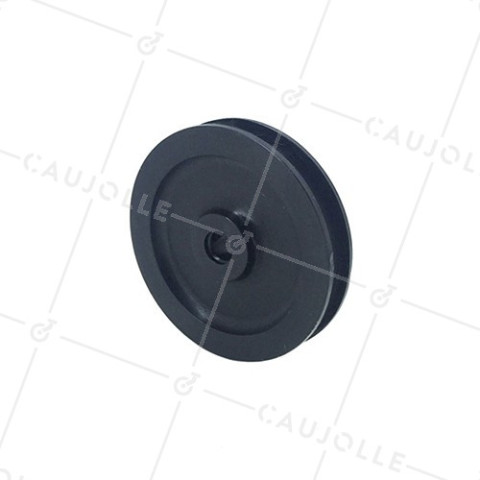 SINGLE PULLEY 70 MM DIAMETER 8 MM BORE • Caujolle