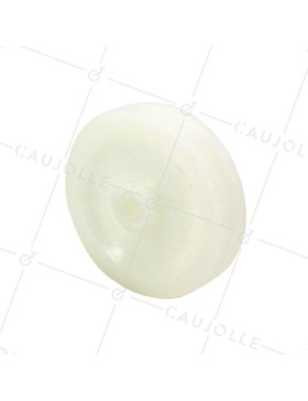 POULIE NYLON DIAMÈTRE 100 MM AXE 12 MM POUR CABLE DE 9 MM CHARGE 100 KG • Caujolle