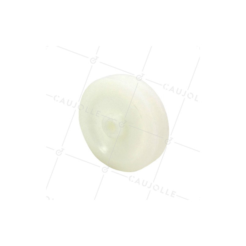 SINGLE NYLON PULLEY 100 MM DIAMETER 12 MM BORE