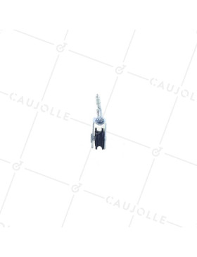 SIMPLE SCREW EYE PULLEY 20 MM DIAMETER

 