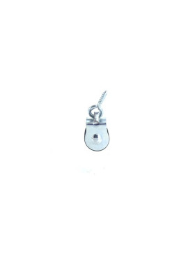 POULIE À PITON DOUBLE DIAMÈTRE 20