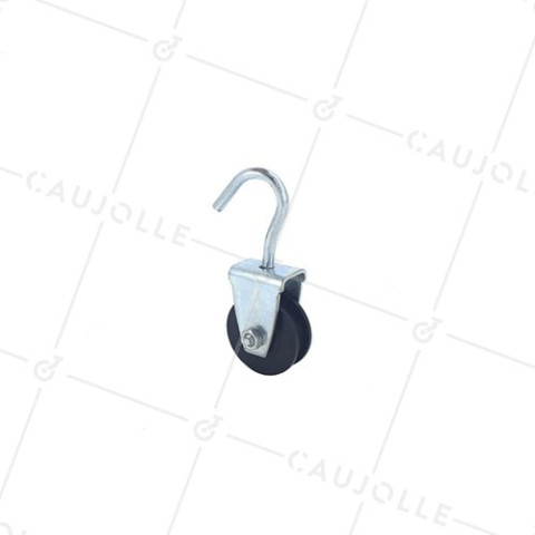 HOOK PULLEY 30 MM DIAMETER  • Caujolle