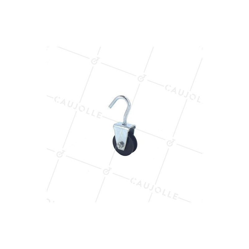 HOOK PULLEY 30 MM DIAMETER 