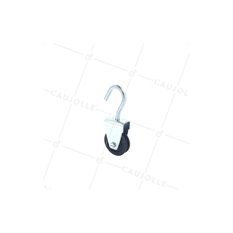 HOOK PULLEY 40 MM DIAMETER 