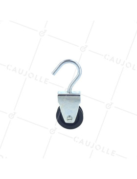 HOOK PULLEY 40 MM DIAMETER 