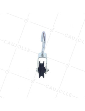 HOOK PULLEY 40 MM DIAMETER 