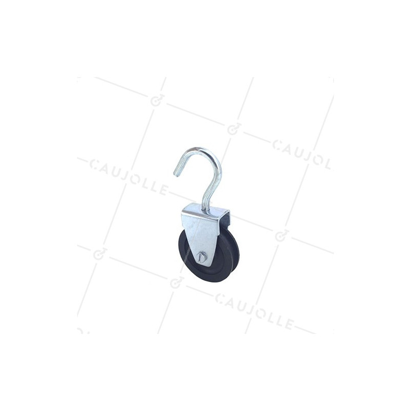 HOOK PULLEY 50 MM DIAMETER 
