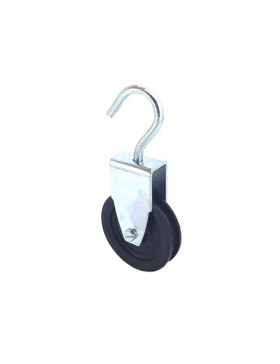 HOOK PULLEY 60 MM DIAMETER 