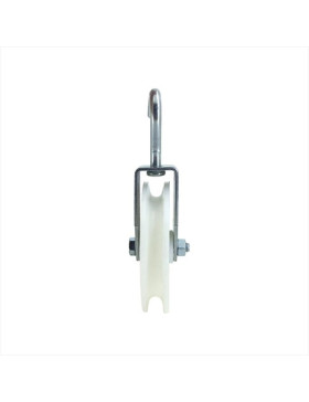 HOOK PULLEY 80 MM DIAMETER 