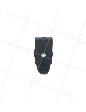 BLACK PULLEY EPOXY BLACK 40 MM DIAMETER 