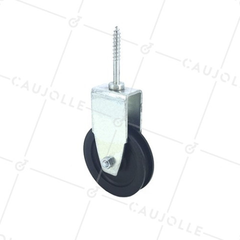 LAG SCREW PULLEY 60 MM DIAMETER  • Caujolle