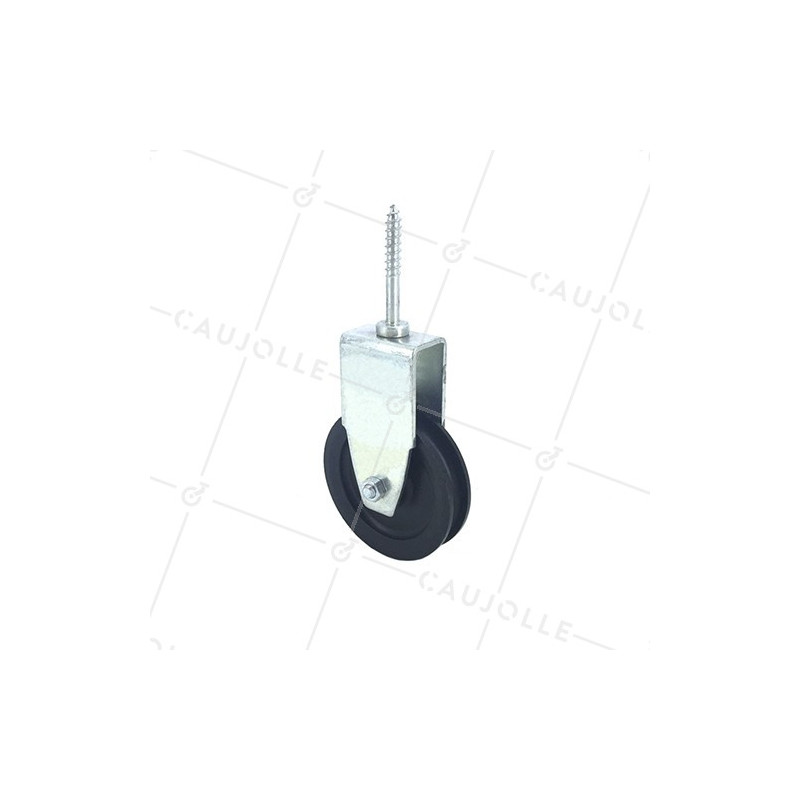 LAG SCREW PULLEY 60 MM DIAMETER 