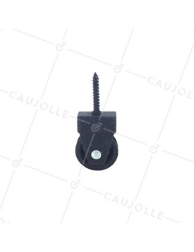 POULIE À TIREFOND ACIER EPOXY DIAMÈTRE 40