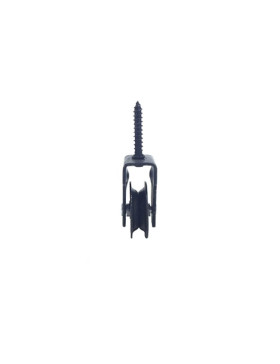 LAG SCREW PULLEY EPOXY STEEL 40 MM DIAMETER

 
