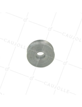 POULIE ACIER À GORGE RONDE POUR CÂBLE DE 10 MM DIAMÈTRE 40 MM AXE 13 MM CHARGE 60 KG