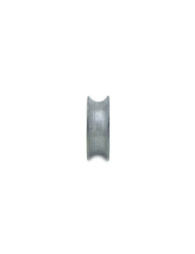 POULIE ACIER À GORGE RONDE POUR CÂBLE DE 10 MM DIAMÈTRE 40 MM AXE 13 MM CHARGE 60 KG