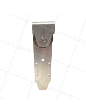 MONTURE DE PORTAIL SUSPENDU GORGE CARRÉE DIAMÈTRE 80
