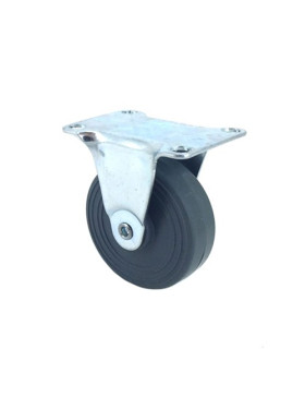ROULETTE D'AMEUBLEMENT CAOUTCHOUC DIAMÈTRE 50 MM CHARGE 30 KG - S18C50