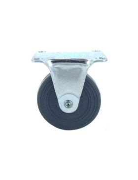 ROULETTE D'AMEUBLEMENT CAOUTCHOUC DIAMÈTRE 50 MM CHARGE 30 KG - S18C50