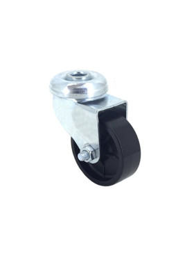 Furniture castor wheel with eye swivel 50 mm diameter 1