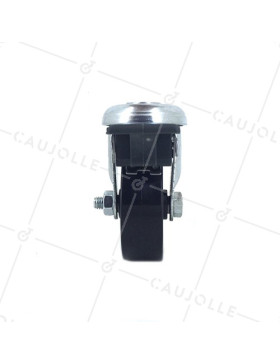 Furniture castor wheel with eye swivel with brake 50 mm diameter 4