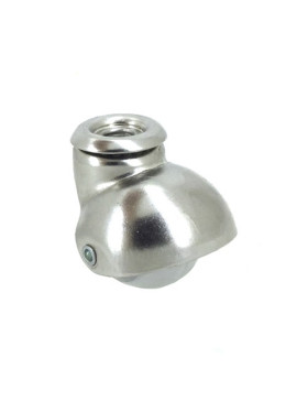 ROULETTE D’AMEUBLEMENT EN CAOUTCHOUC NON TACHANT  DIAMÈTRE 40 MM CHARGE 35 KG FIXATION DE 10 MM - S16O 40