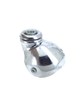 Spherical castor wheel for carpet with eye swivel 50 mm diameter 1