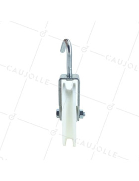 HOOK PULLEY 100 MM DIAMETER 