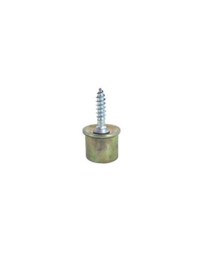 ROULETTE BILLE À VISSER D’AMEUBLEMENT DIAMÈTRE 20 MM CHARGE 15 KG A TIGE FILETEE DE 6 MM - S89 20