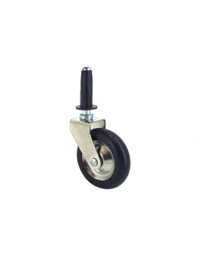 ROULETTE D’AMEUBLEMENT PIVOTANTE À TIGE S30 DIAMÈTRE 37