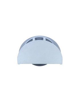 ROULETTE ENCASTRABLE POUR PORTE COULISSANTE EN BOIS 18 MM DE LARGE CHARGE 80 KG - NAPO