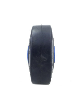 ROUE EN FONTE BANDAGE SOUPLE DIAMÈTRE 200 MM AXE 25 MM S2750F200