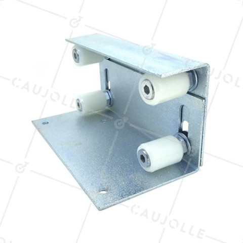 GUIDE POUR PORTAIL COULISSANT DE 28 MM À 52 MM D'ÉPAISSEUR • Caujolle