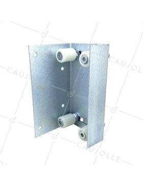 GUIDE FOR SLIDING GATE WITH A THICKNESS OF 28 MM TO 52 MM