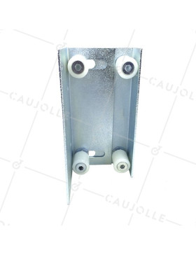 GUIDE POUR PORTAIL COULISSANT DE 28 MM À 52 MM D'ÉPAISSEUR